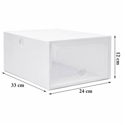 12 x Cutii set modular de organizare pentru pantofi , sertare de dulap, închisă cu usa- 12 buc. — Casa, depozitare si organizare en gros