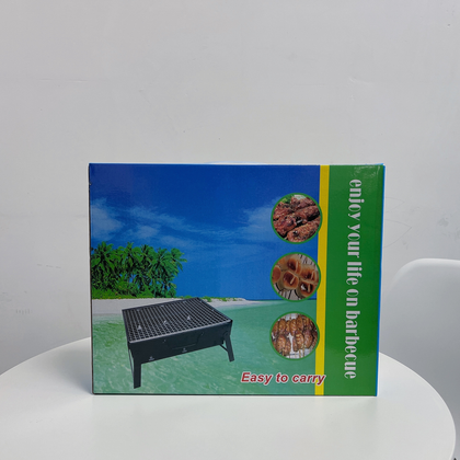 Gratar Portabil Pliabil – Compact, Usor de Transportat si Ideal pentru Gatit in Aer Liber - 27*20*35 — Camping, picnic, outdoor si plaja en gros