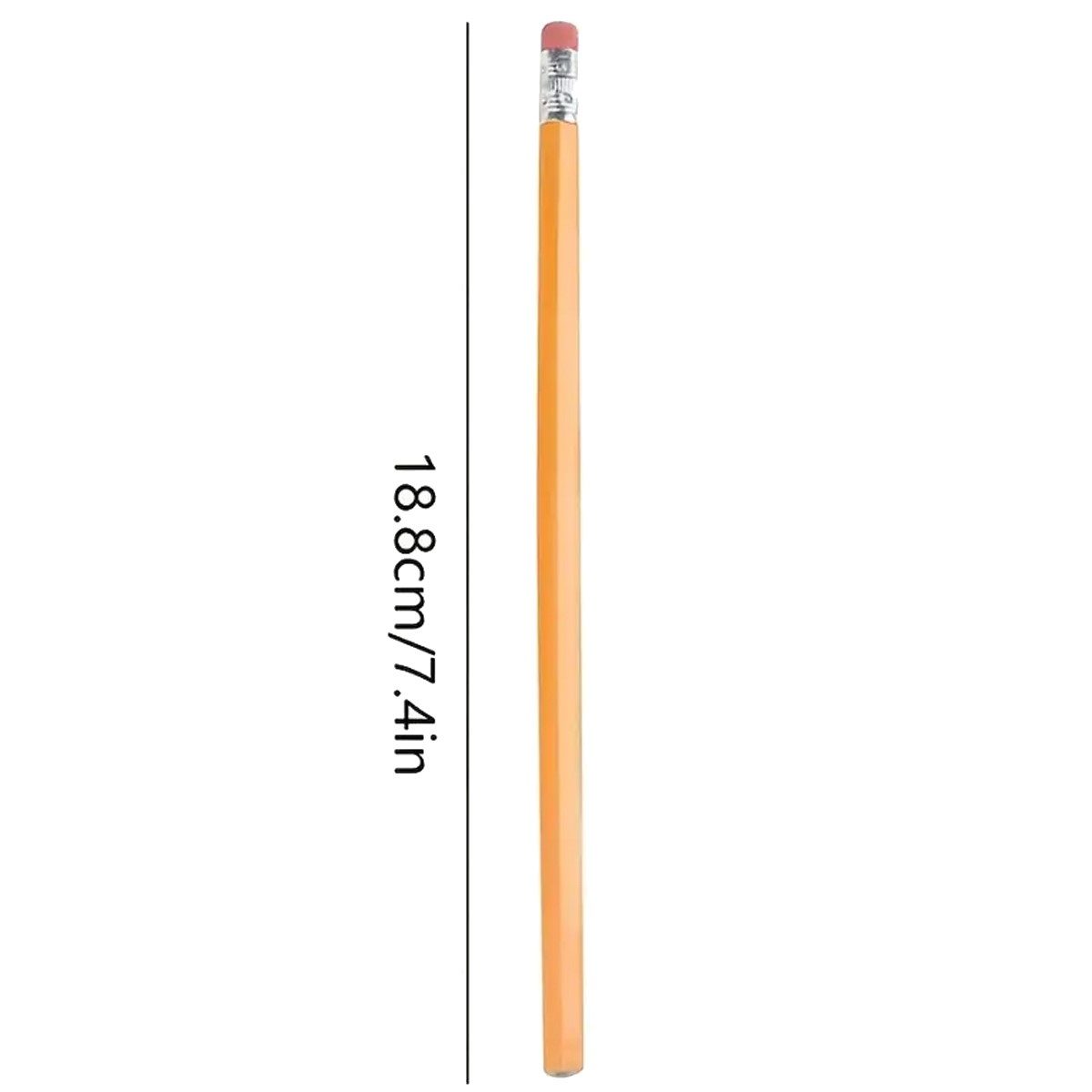 SET 10x Creion clasic cu guma de șters,pentru scoala,birou