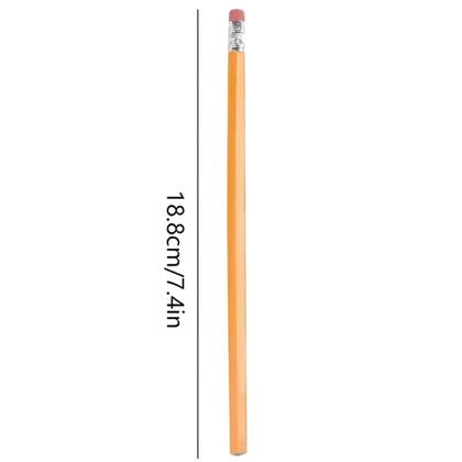 SET 10x Creion clasic cu guma de șters,pentru scoala,birou