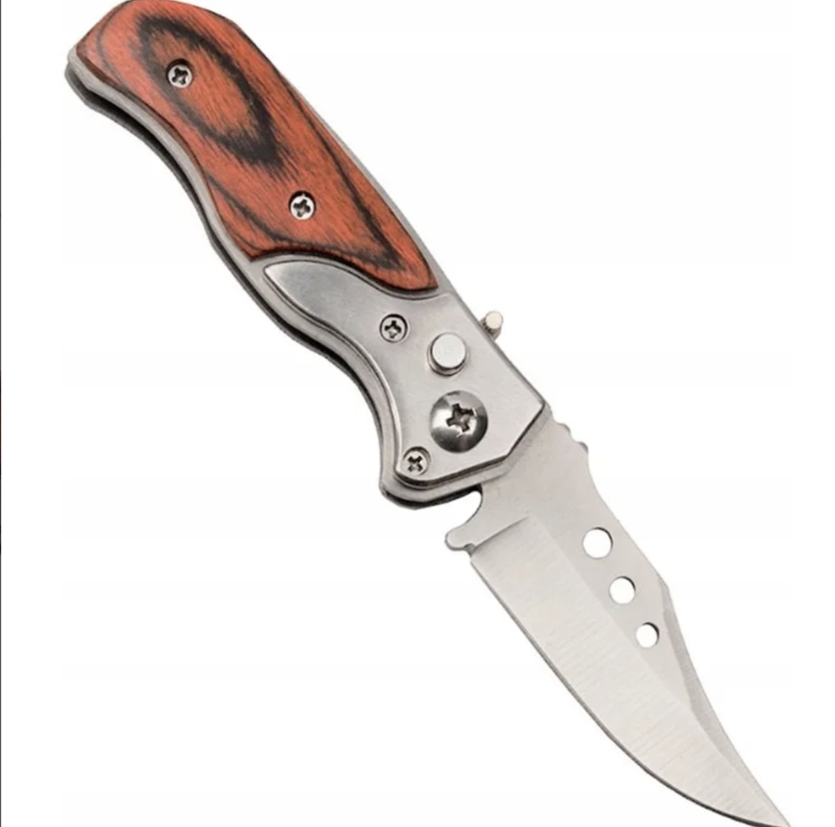 Tip cuțit: Pliabil
Tip lamă: netedă
Lungime totală aprox.:16 cm
Lungime lamă aprox.7 cm
Lungime pliată aprox.:9 cm
Lățime lamă aprox.:23 mm
Grosime lamă aprox.:2 mm
Metodă de deschidere: mecanism cu arc