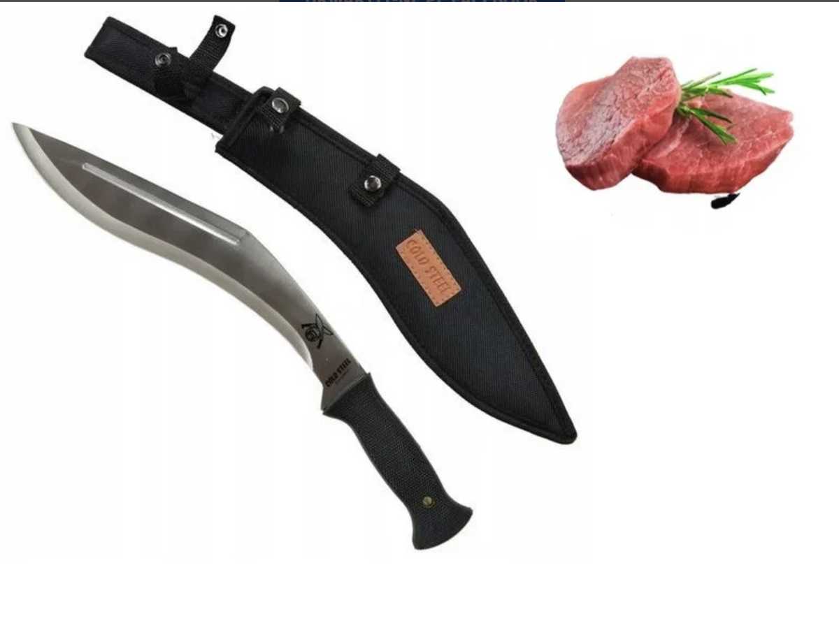 Lungimea totală a cuțitului: 40CM
Lamă Lungime: 32cm
Lungime mâner: 13cm
Material lamă: oțel inoxidabil
Material mâner: acoperit cu cauciuc